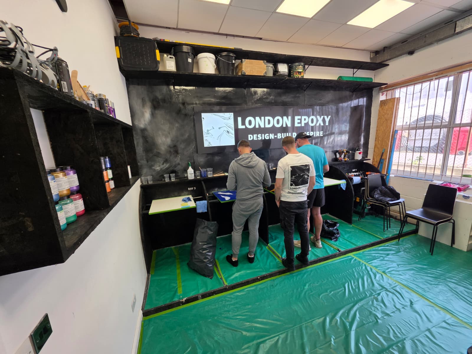 Epoxy flooring in the UK by london epoxy academy